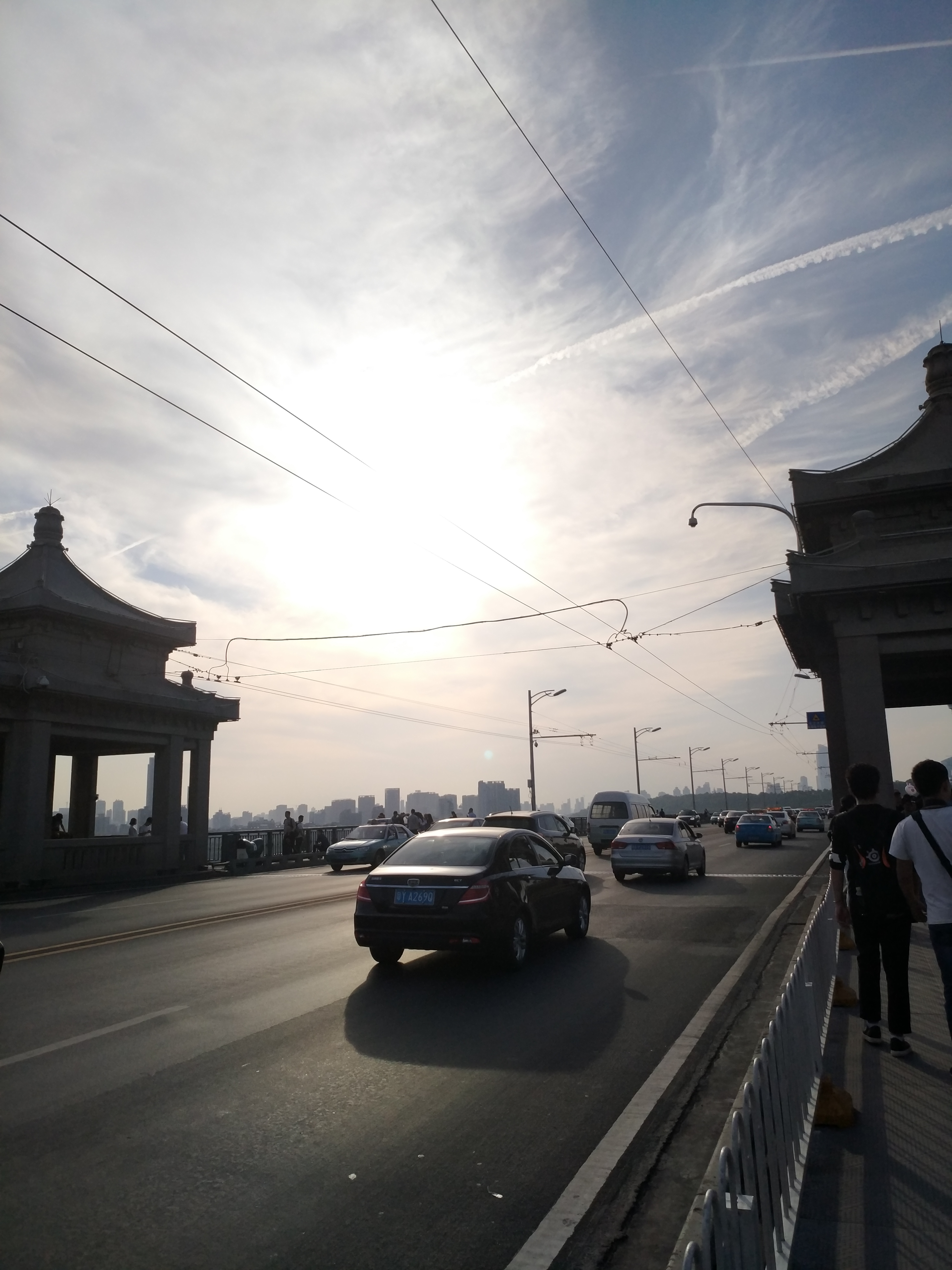 长江大桥桥面